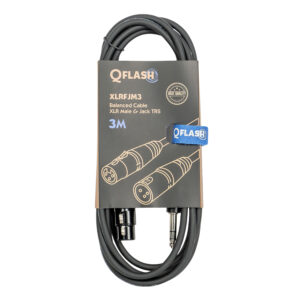 QFLASH XLRFJM6 XLR CABLE TO JACK 6M BALANCED