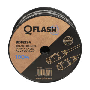 QFLASH BDMX24 DMX REEL 2X0.22MM 100M